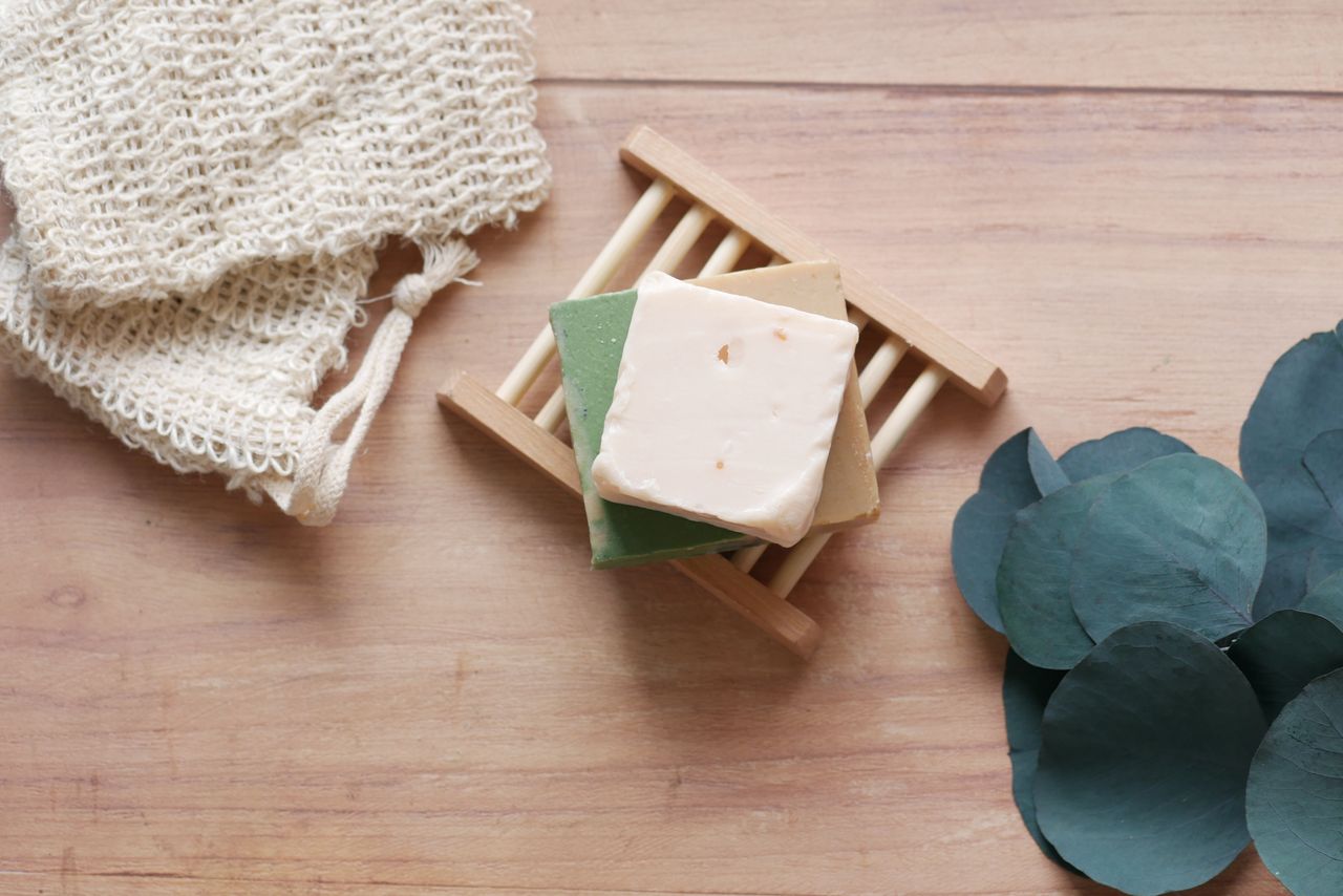 cosméticos naturais para cuidados faciais