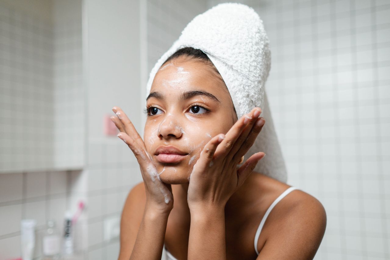 sabonete facial para pele sensivel